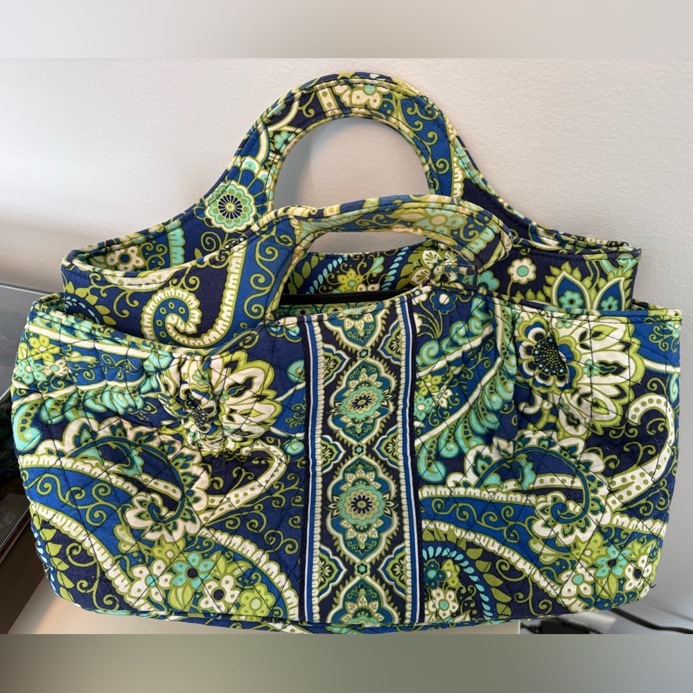 Vera Bradley Abby tote bag in the Rhythm and Blues pattern